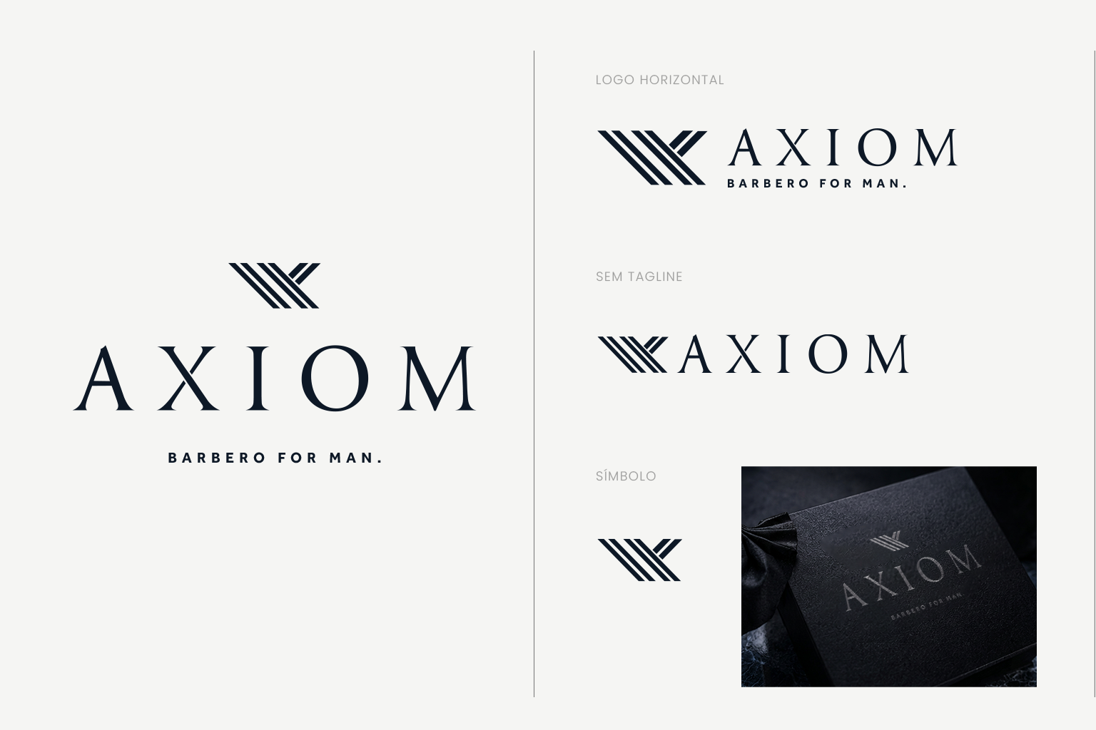 Axiom Barber for Man — LOGOS