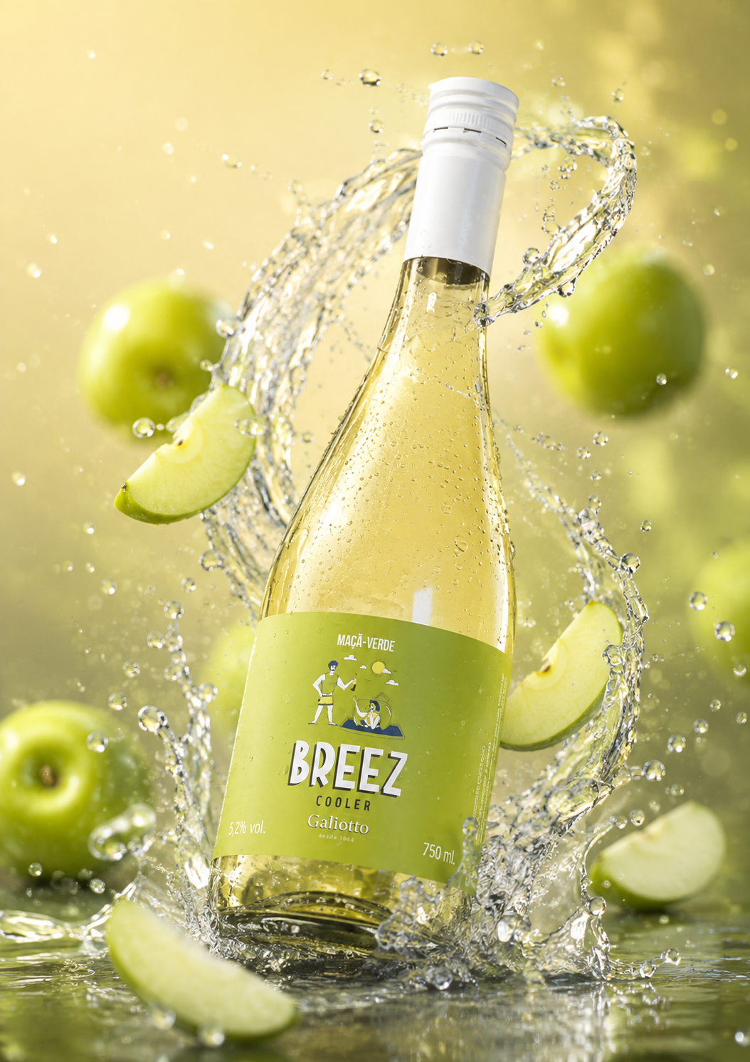 BREEZ COOLER - MAÇÃ-VERDE