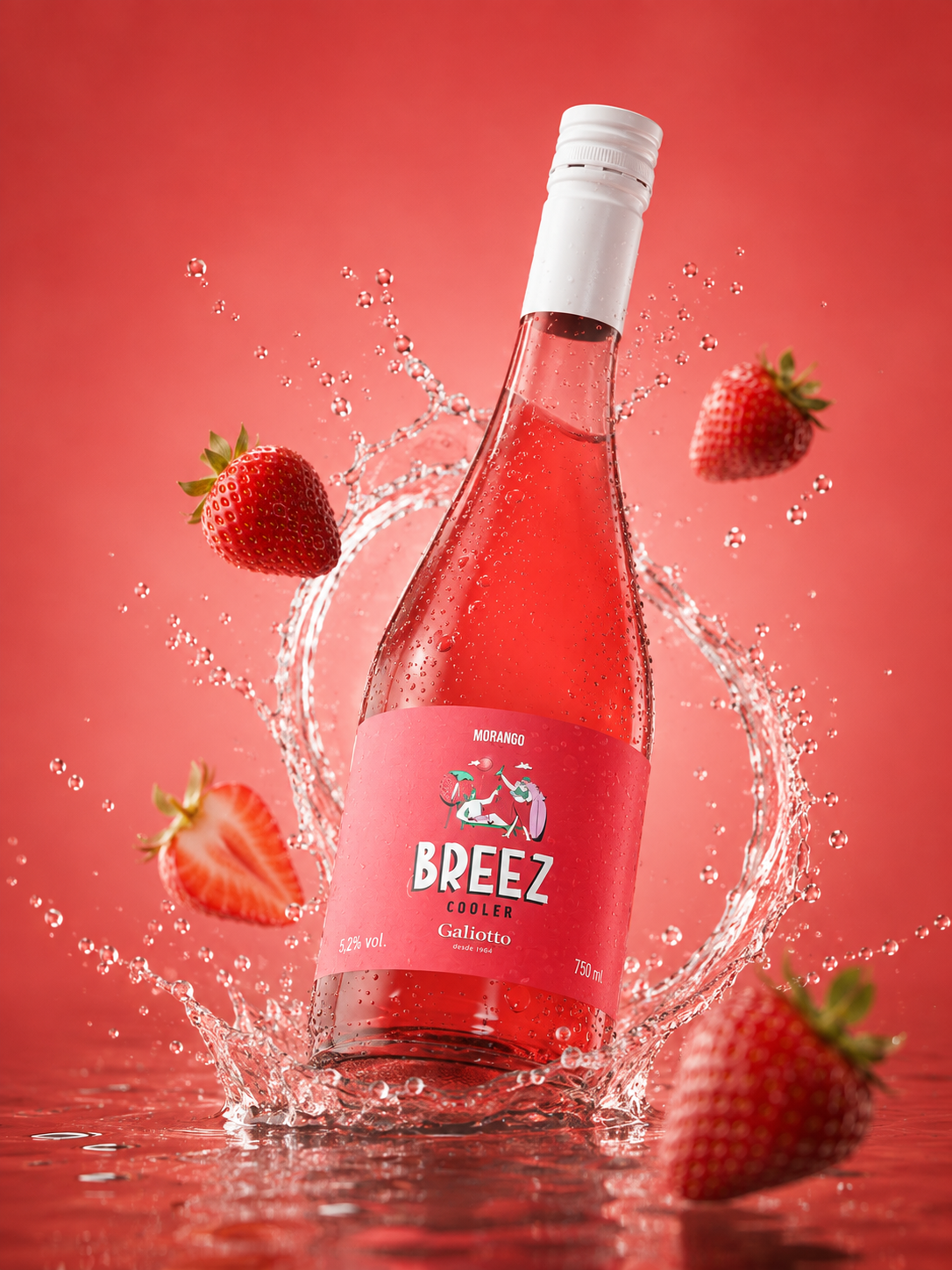 BREEZ COOLER - MORANGO
